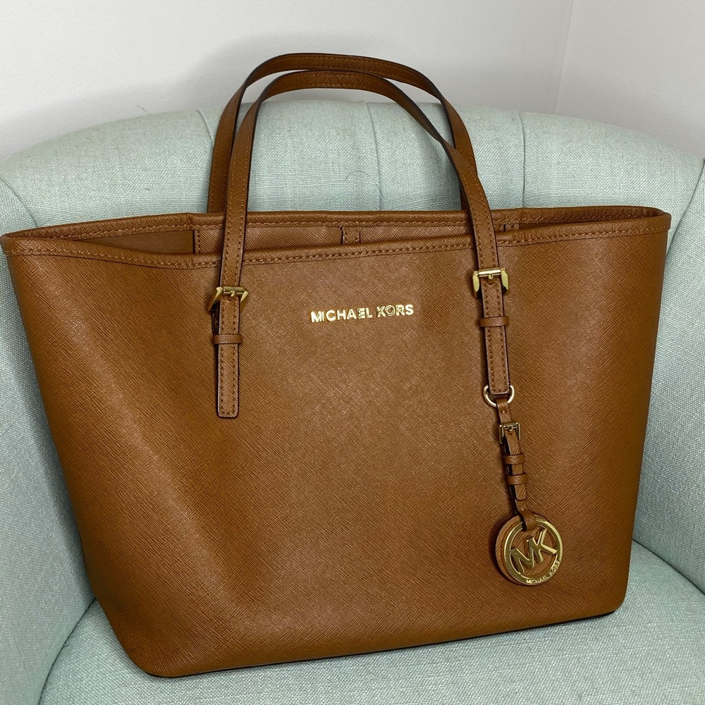 MK leather bag